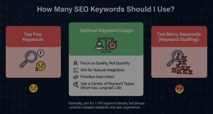 How Many SEO Keywords Should I Use