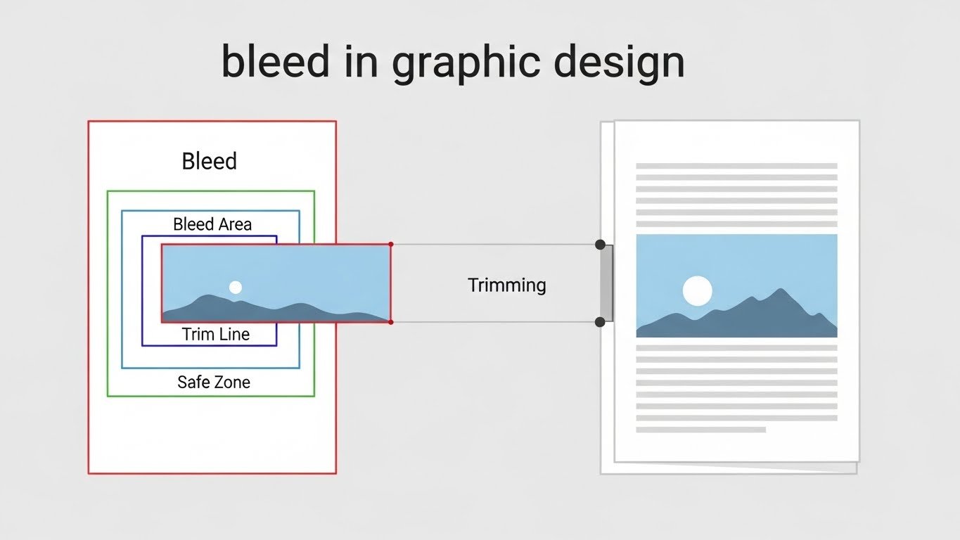 What Does Bleed Mean in Graphic Design