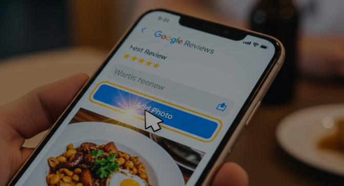 How to Add a Picture to a Google Review?